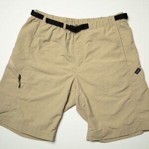 Patagonia Gi lll Shorts Mens Medium Khaki Belted UPF 50+